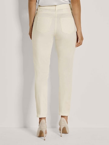MADELEINE Tapered Trousers in White