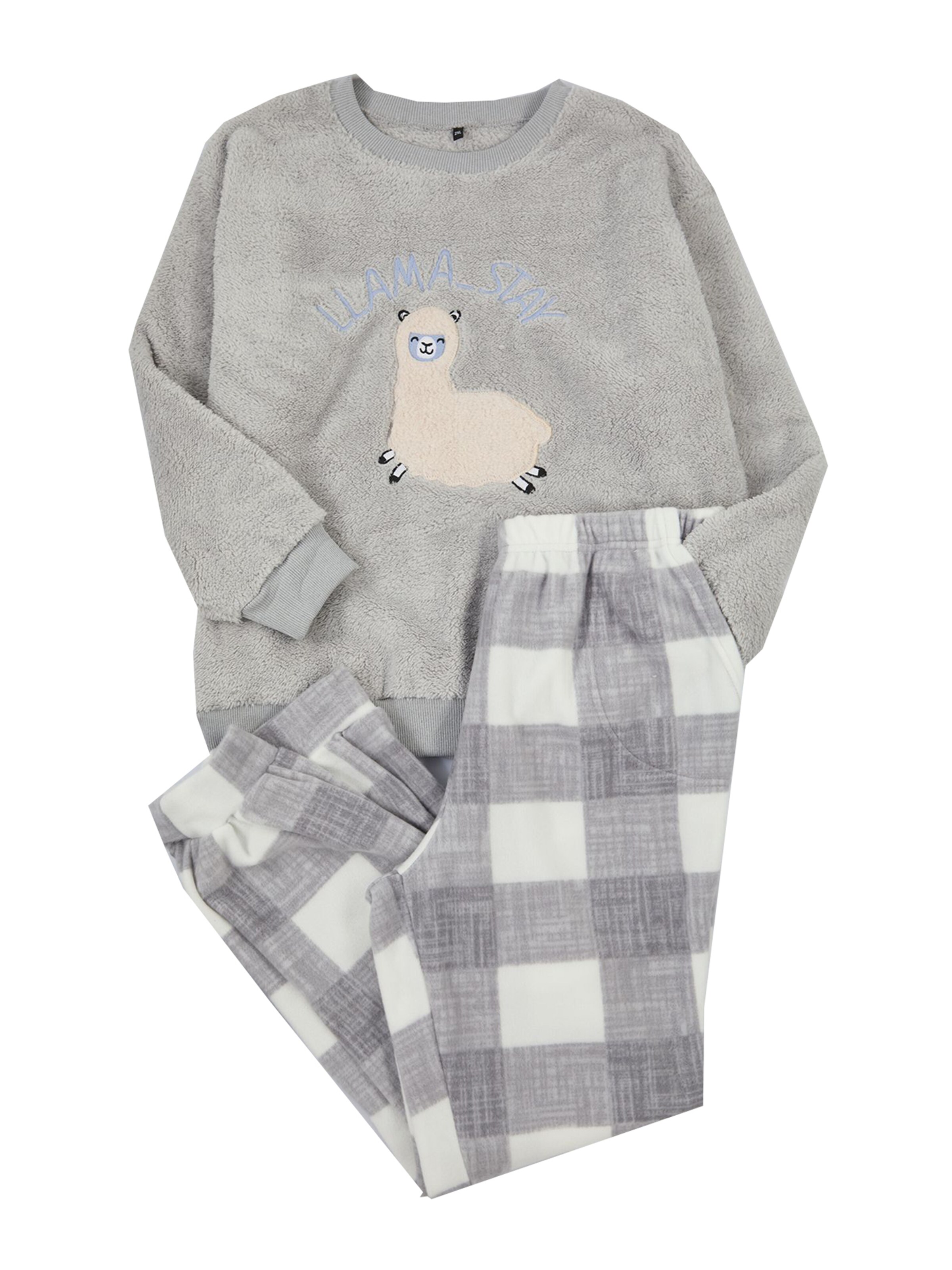 Trendyol Curve Pyjamas i grå: forside