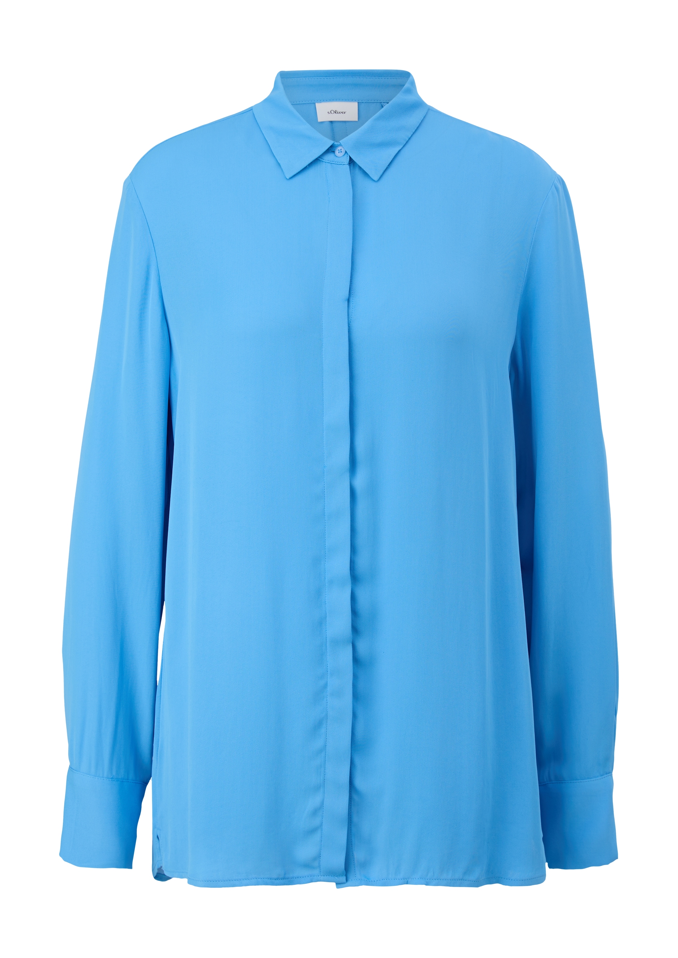 s.Oliver BLACK LABEL Blouse in XXXL in de kleur Azuur, Productweergave