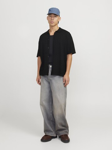 JACK & JONES Comfort fit Overhemd 'JORTYLER' in Zwart