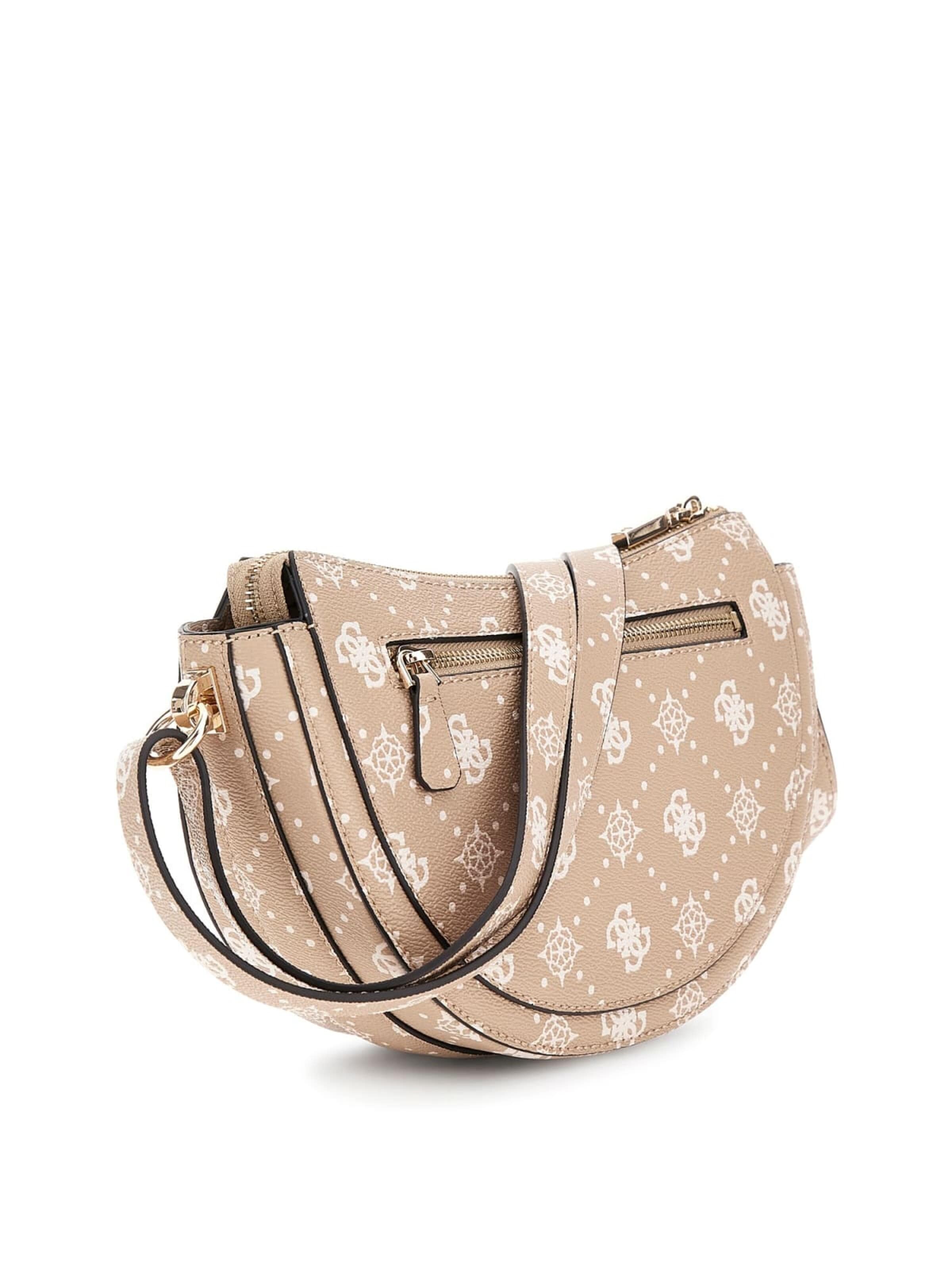 One Size dydžio Rankinė su ilgu dirželiu 'Guess Sac BandouliÃ¨re Silia Girlfriend Sat Biscotti Logo GP989018' iš GUESS, spalva – rožinė, Prekių apžvalga