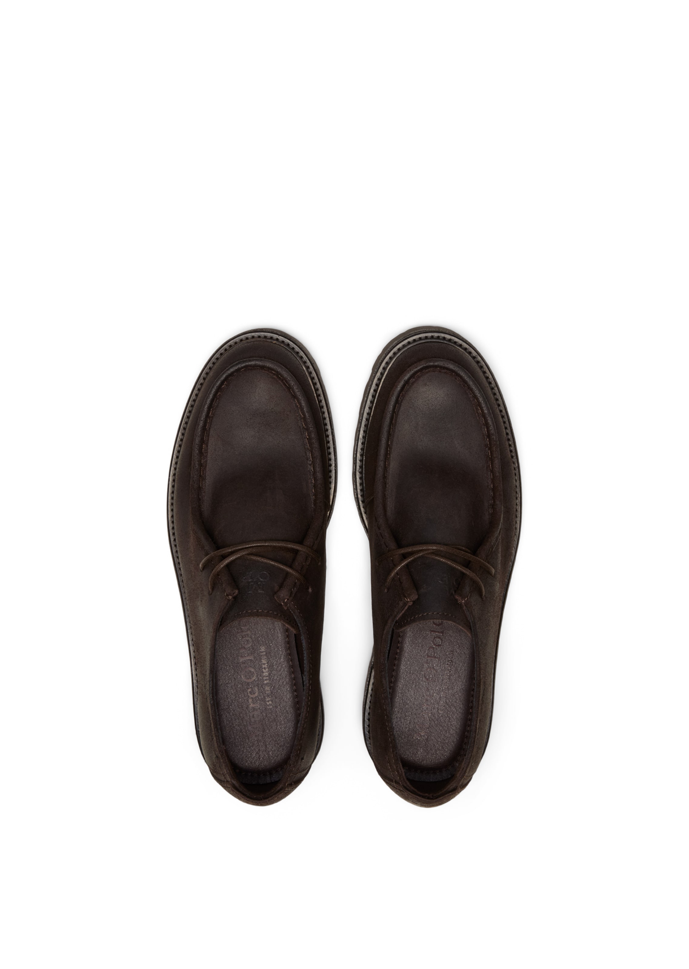Chaussure à lacets Marc O'Polo en marron