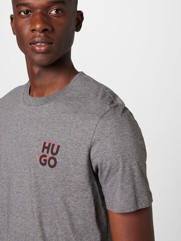 T-Shirt 'Dimento' HUGO en gris