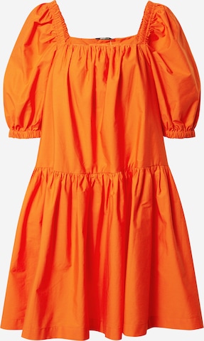 Gina Tricot - Vestido 'Ronja' em laranja: frente