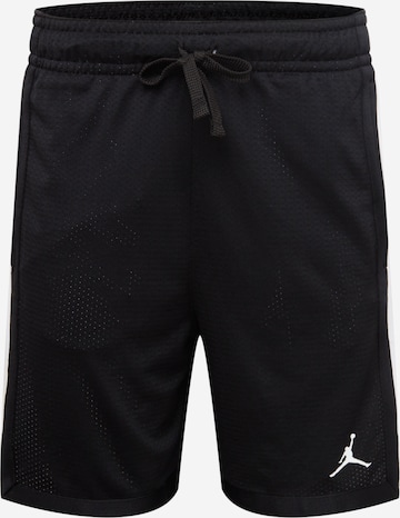 Jordan Regular Sports trousers in Black: front