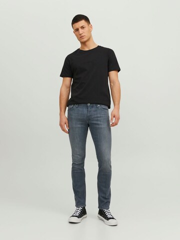 JACK & JONES Slimfit Τζιν σε γκρι