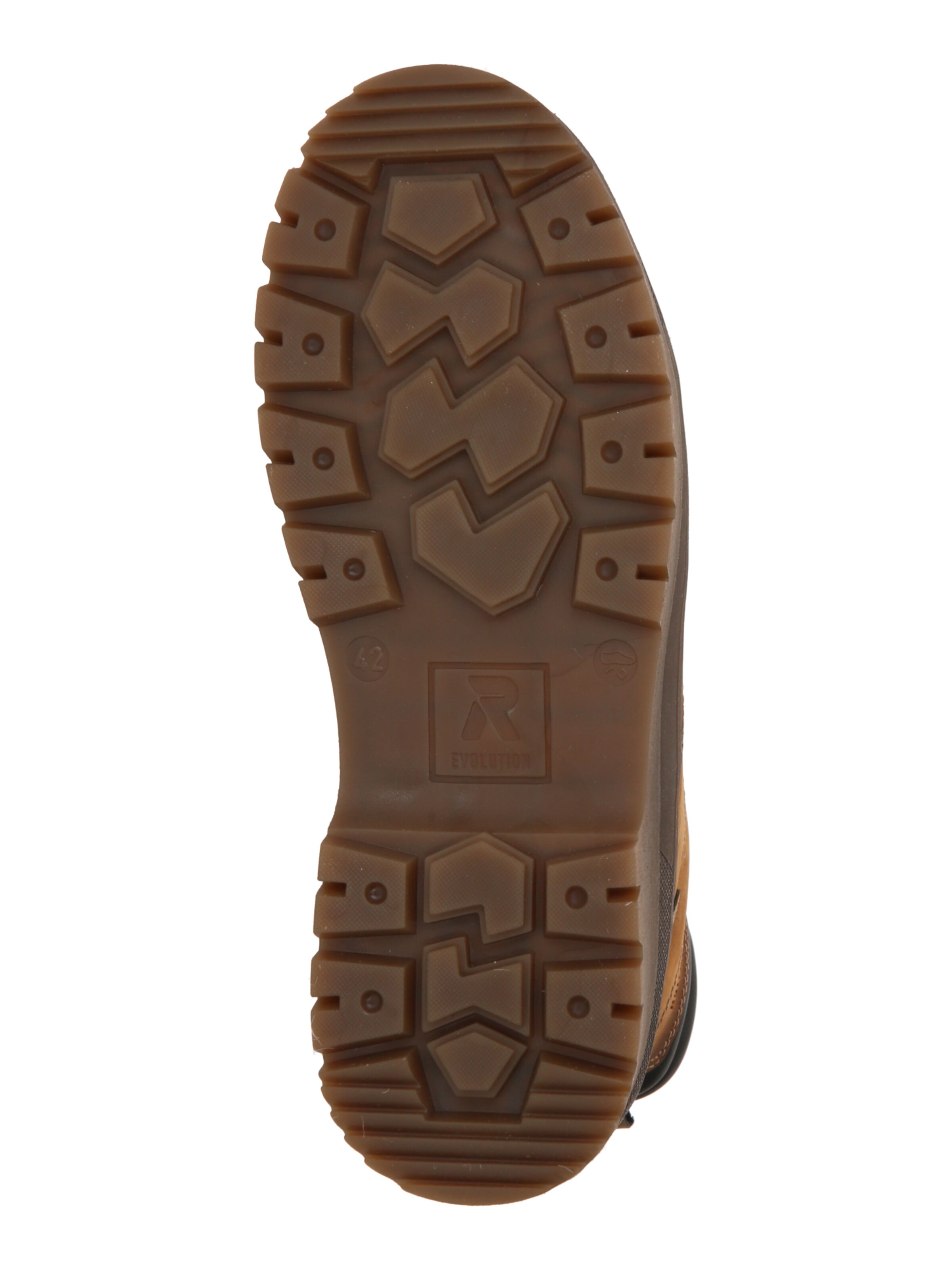 Rieker Lace-Up Boots in Brown