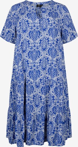 Robe d’été 'BELLA' Zizzi en bleu : devant