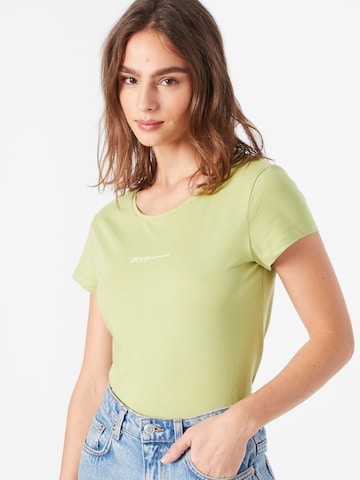 T-shirt TOM TAILOR DENIM en vert : devant