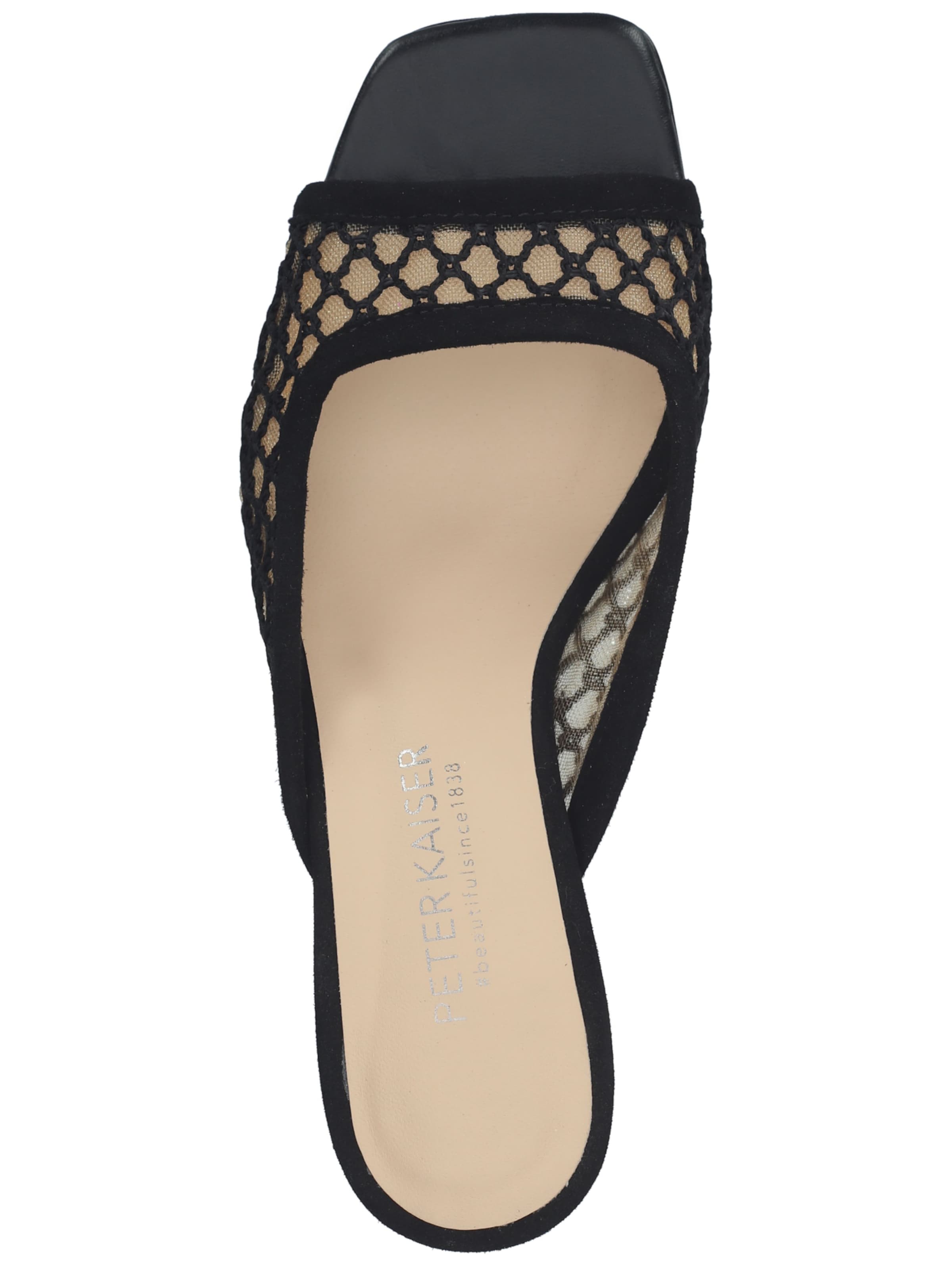 PETER KAISER Pantolette in Schwarz