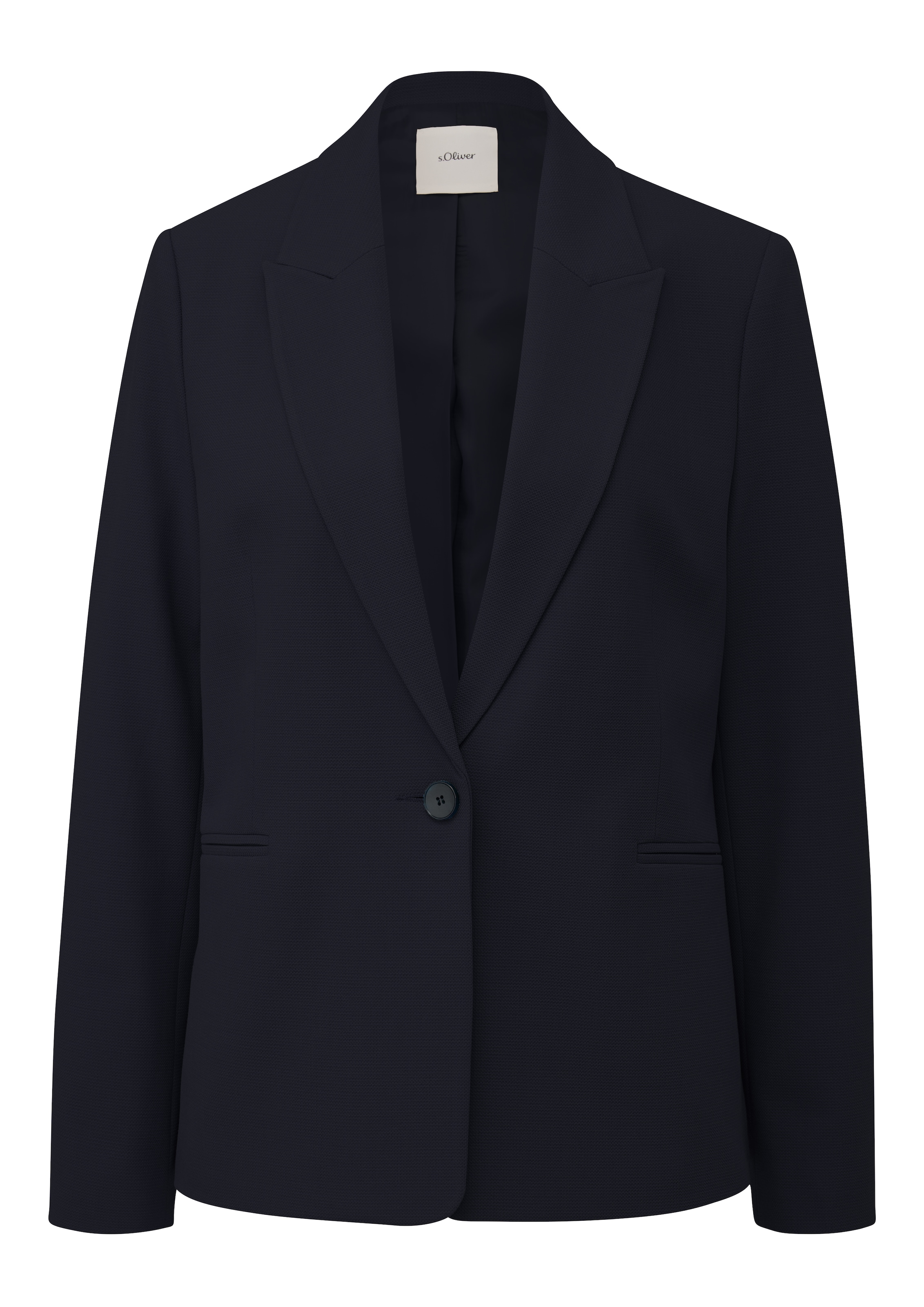 s.Oliver BLACK LABEL Blazers in Blauw: voorkant