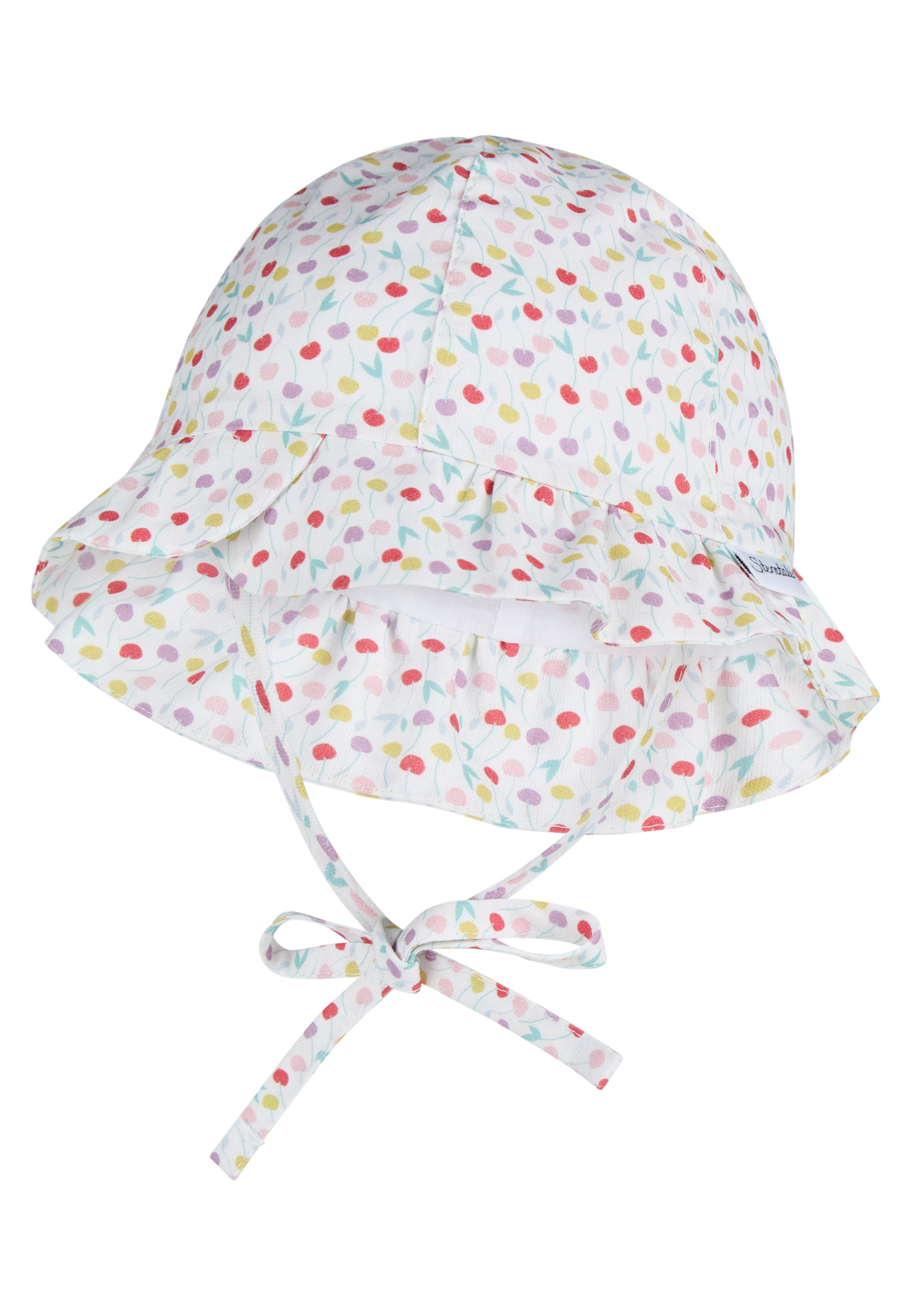 STERNTALER Hat 'Früchte' in White: front