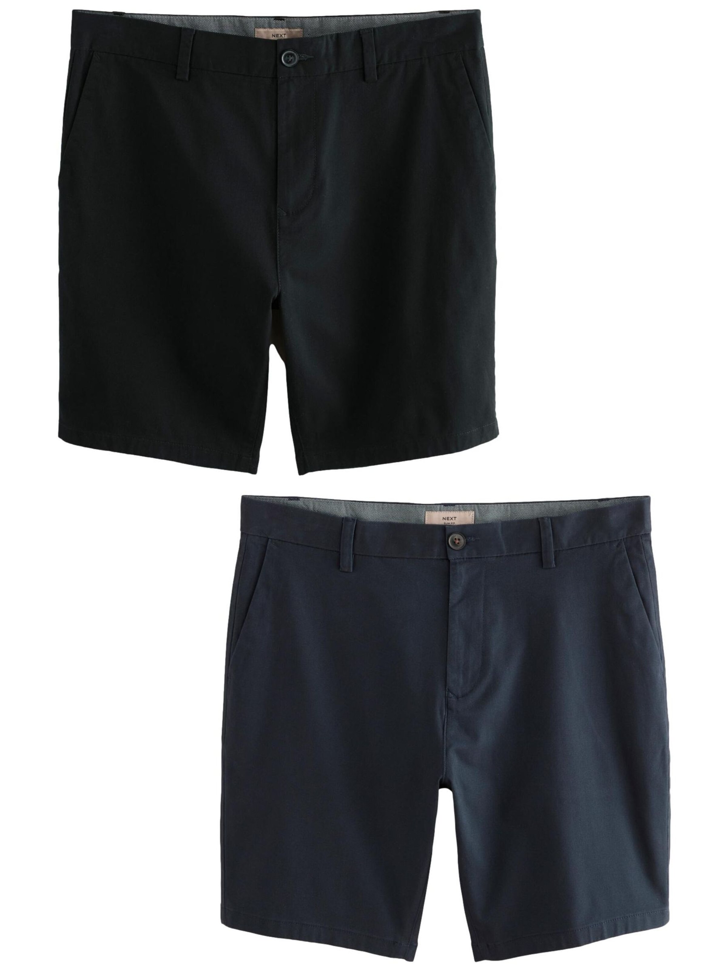 Next Slimfit Chino nadrág - kék: elől