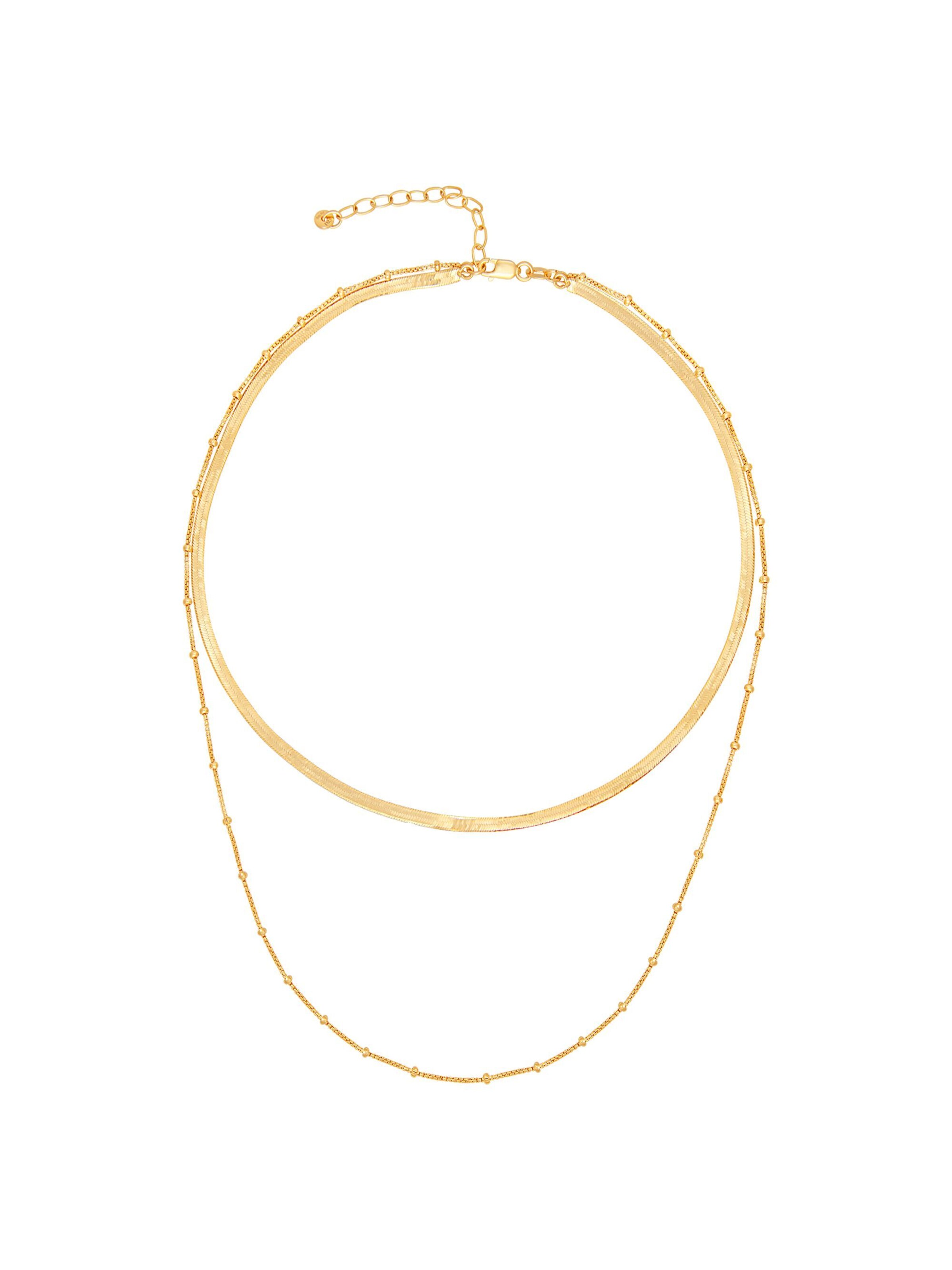 Chaîne caï en jaune : devant