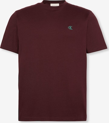 Calvin Klein Jeans Shirt in Bruin: voorkant