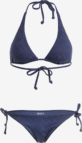 ROXY Push-up Bikini in Blau: predná strana