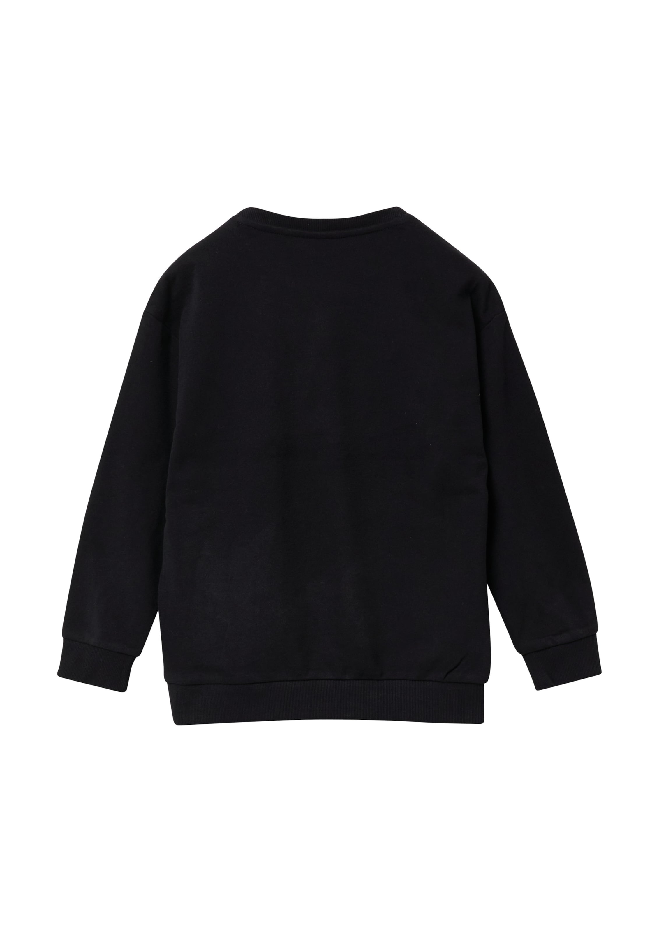 s.Oliver Sweatshirt in Schwarz