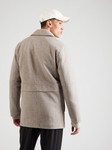 INDICODE JEANS Between-Seasons Coat 'Mito' in Beige