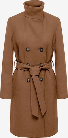 Manteau mi-saison 'MEDINA' ONLY en marron : devant