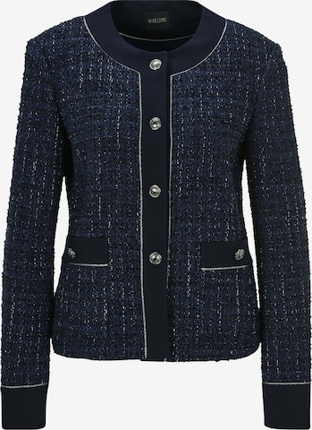 Blazer MADELEINE en bleu : devant
