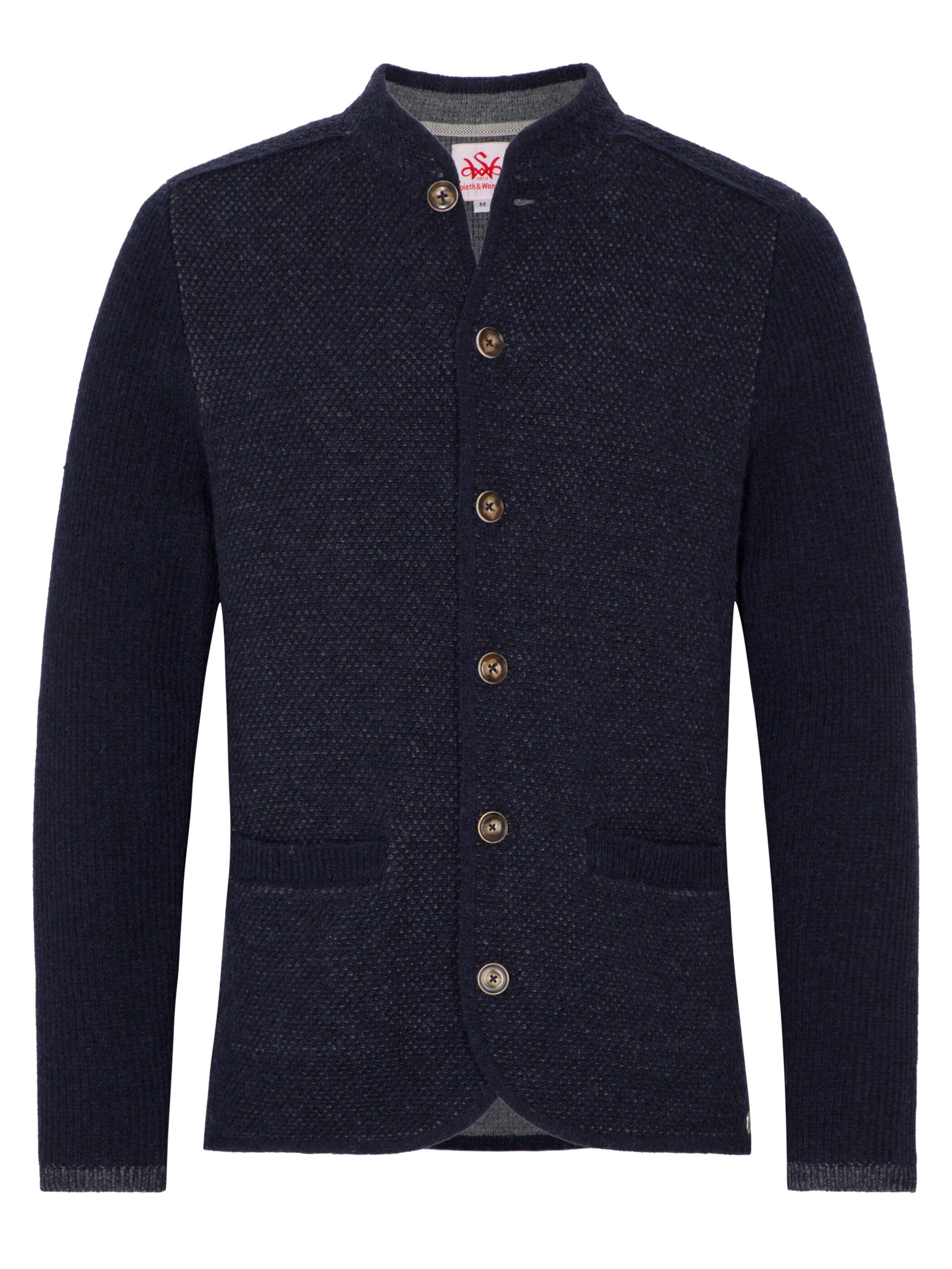 Vestes en maille 'Gasteig' SPIETH & WENSKY en bleu : devant