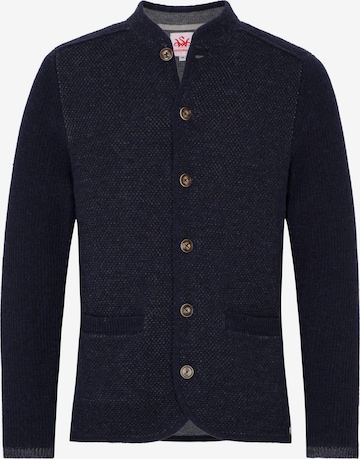 Vestes en maille 'Gasteig' SPIETH & WENSKY en bleu : devant