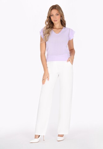 faina Top in Lila