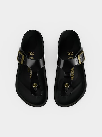 BIRKENSTOCK Japonki 'Gizeh' w kolorze czarny