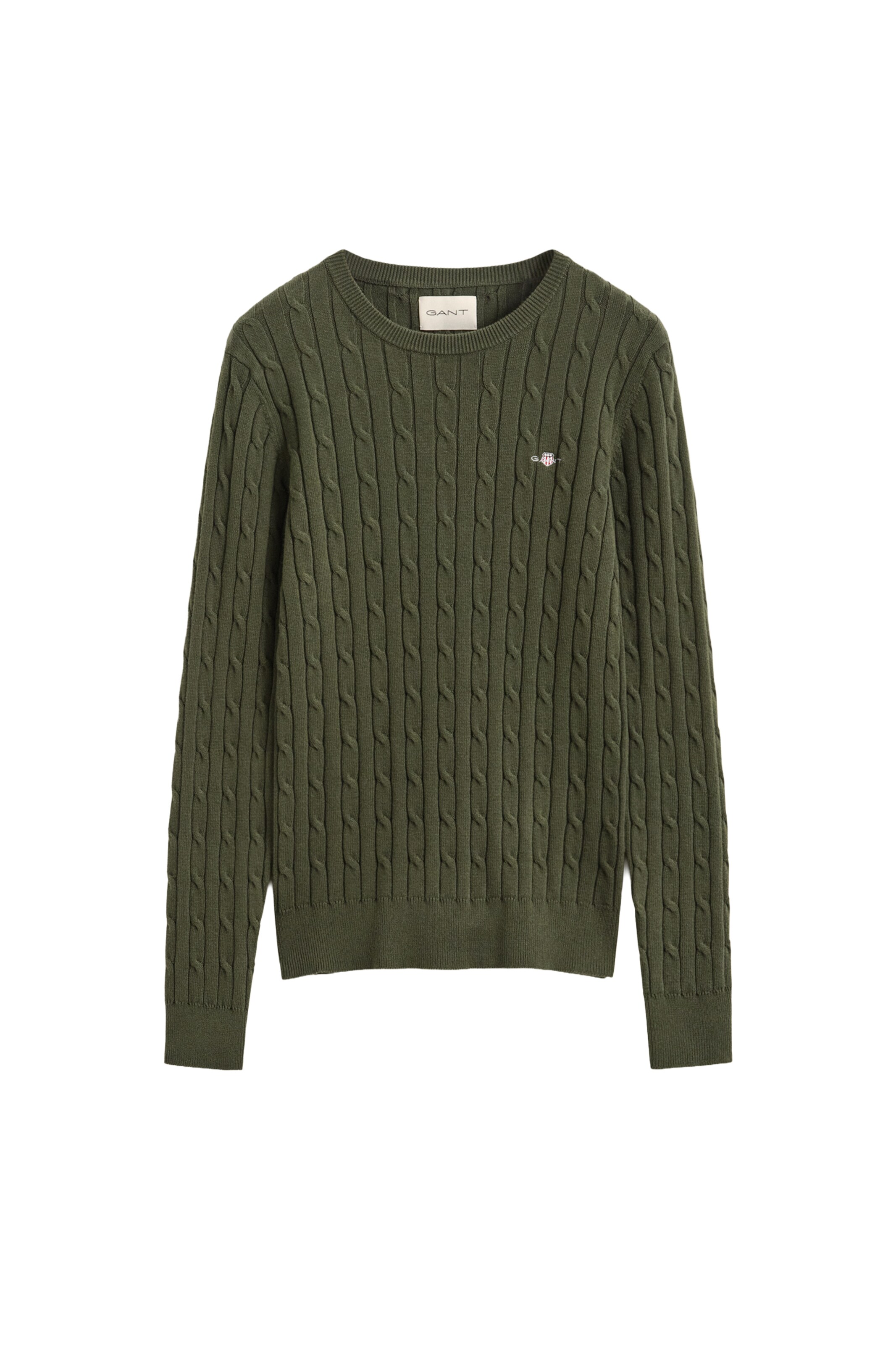 Pullover di GANT in verde: frontale