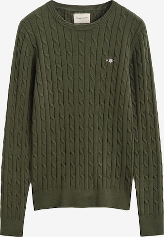 Pullover di GANT in verde: frontale