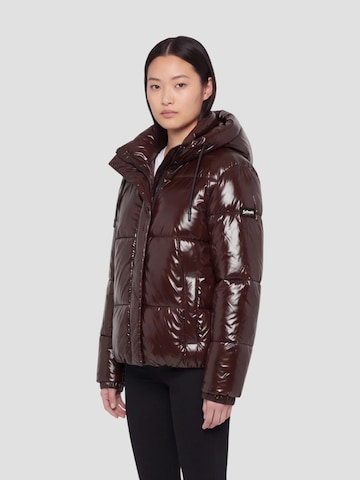 Schott NYC Wintermantel‌ in Braun