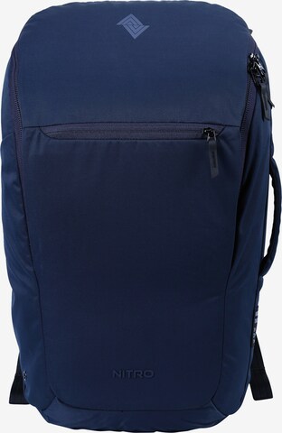 NitroBags Backpack 'Nikuro' in Blue: front