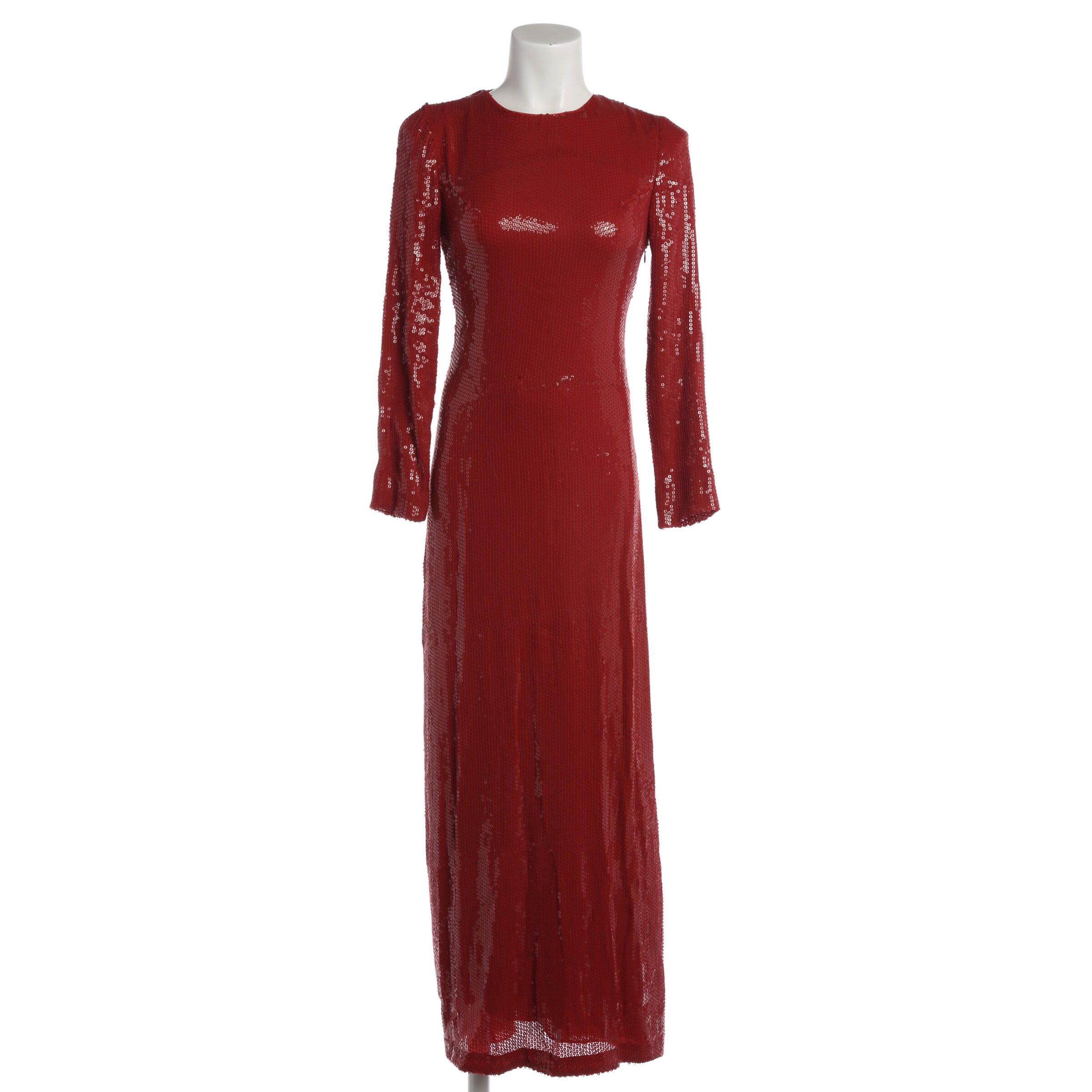 Diane von Furstenberg Kleid in XXS in dunkelorange, Produktansicht