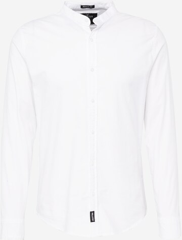 HOLLISTERRegular Fit Košulja - bijela boja: prednji dio