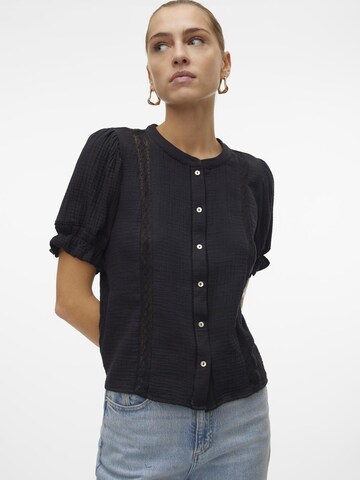 VERO MODA Bluse 'NATALI' i sort