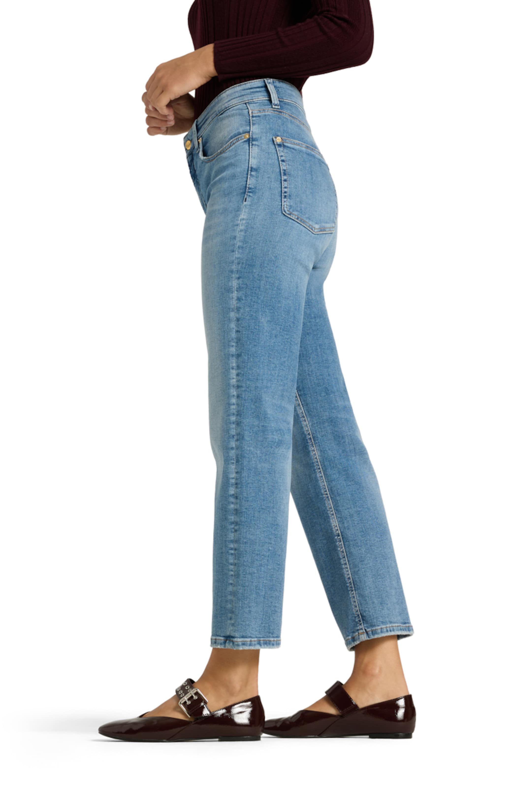 Cambio Regular Jeans 'Gini' in Blau