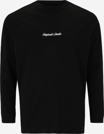 juoda JACK & JONES Megztinis be užsegimo 'JORNORREBRO': priekis