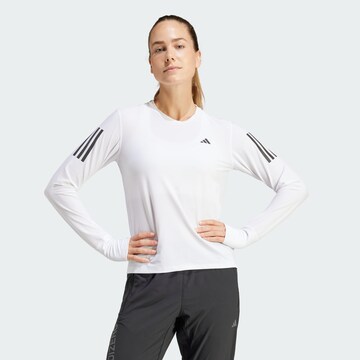 ADIDAS PERFORMANCE Funktionsshirt  'Own The Run' in Weiß: Vorderseite