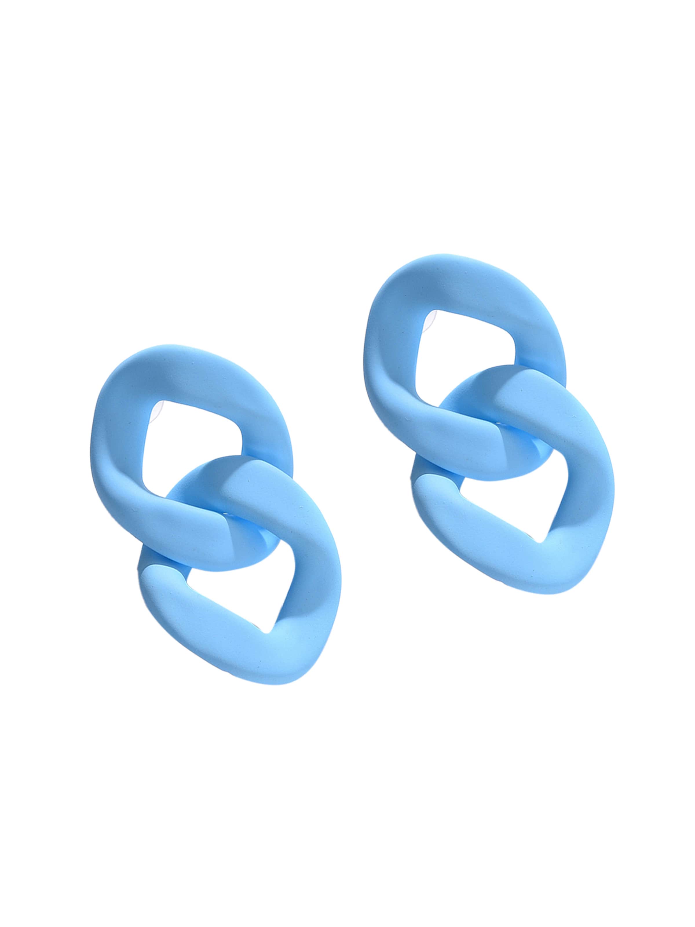 SOHI Fülbevalók 'Seema' - kék: elől