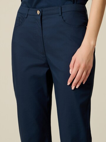 Skinny Pantaloni di oltre in blu