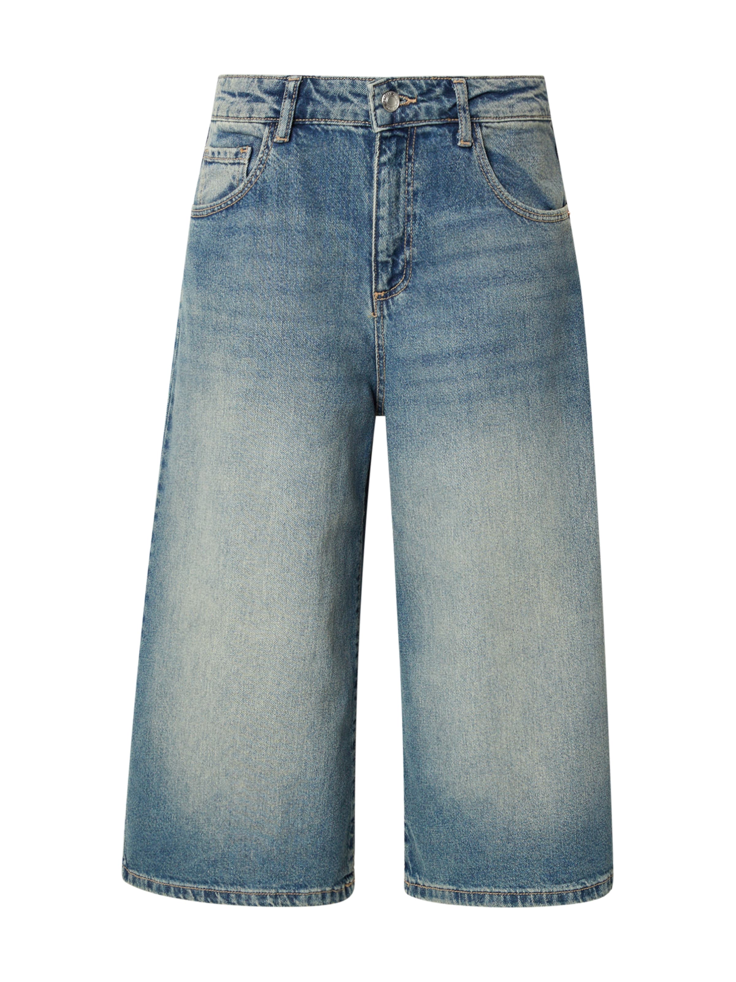 Tally Weijl Wide leg Jeans i blå: framsida