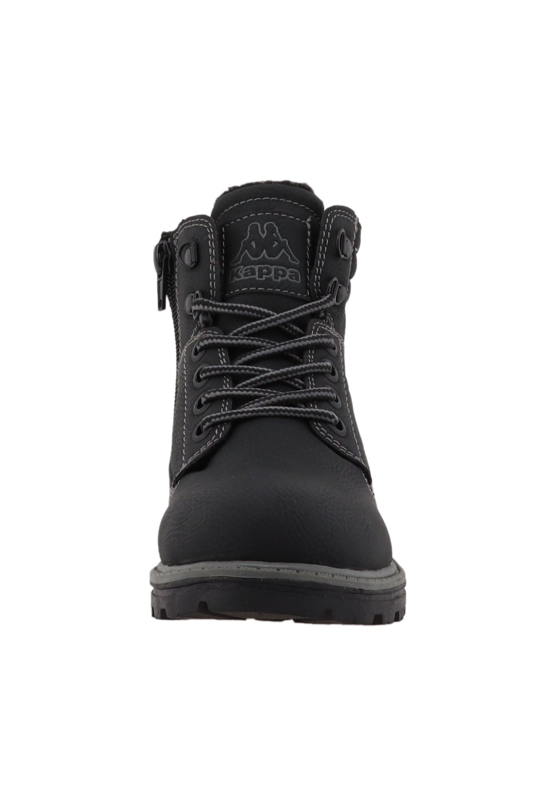 KAPPA Šněrovací kozačky – černá