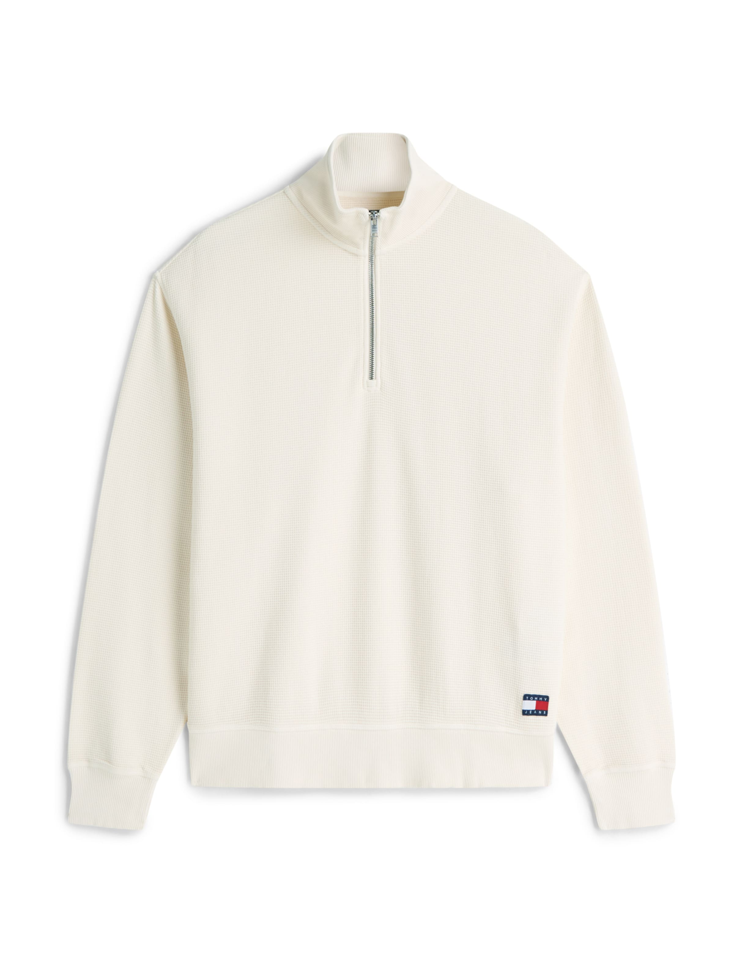 Tommy Jeans Collegepaita värissä beige: etupuoli