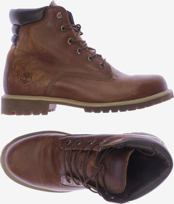 TIMBERLAND Anke & Mid-Calf Boots in 44 in Brown: front