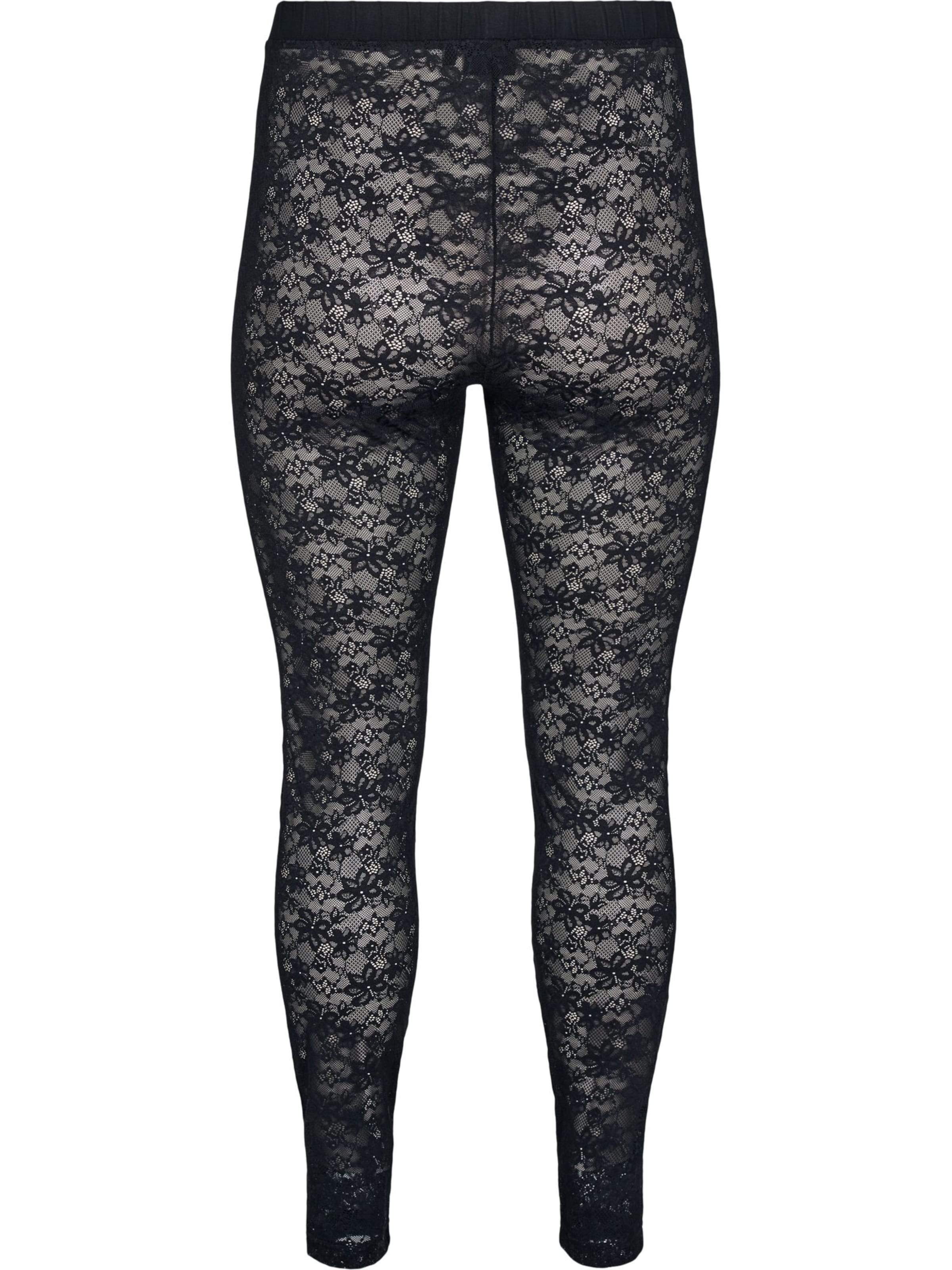 Skinny Leggings 'EVILDE' di Zizzi in nero