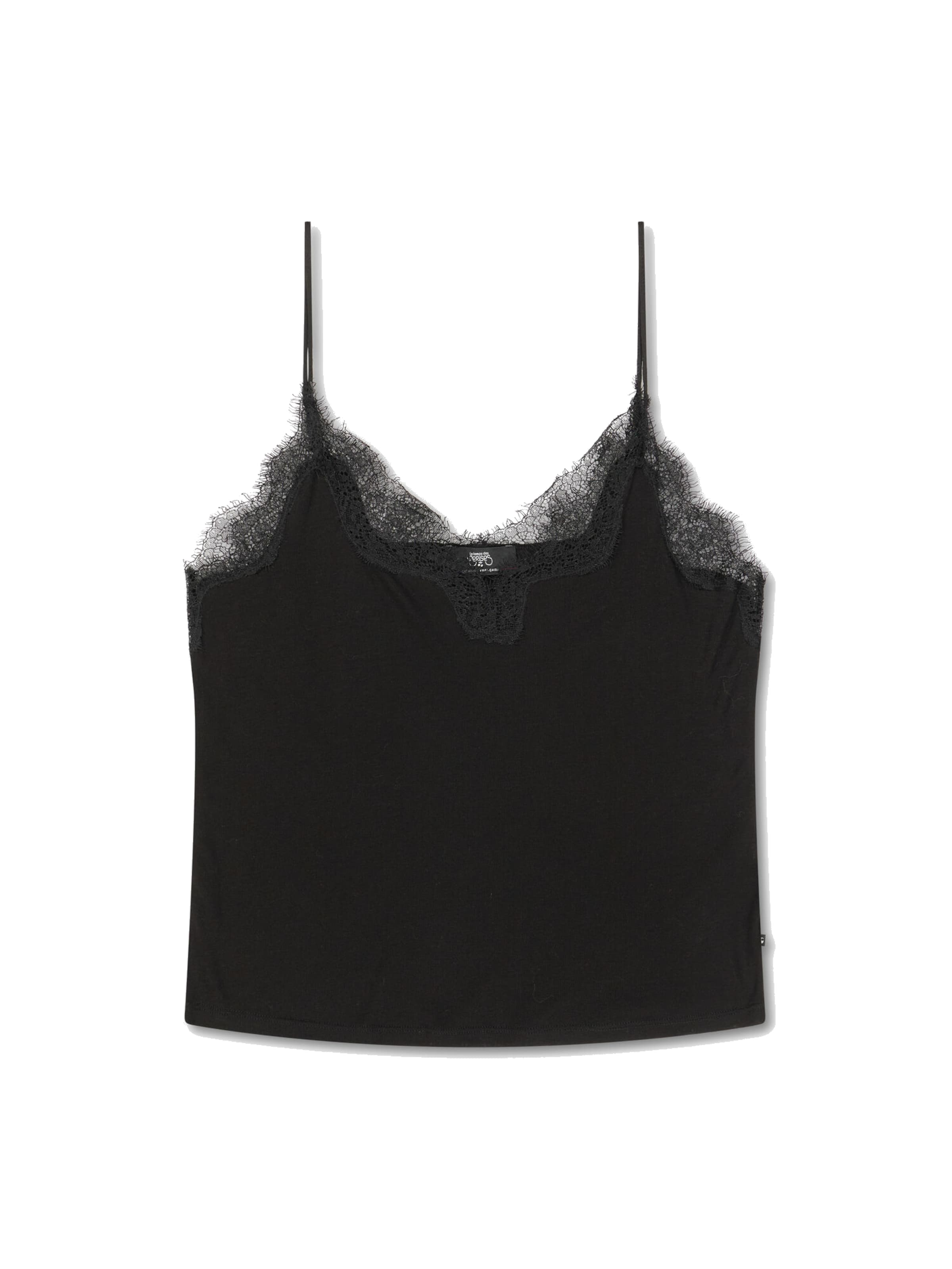 Le Temps Des Cerises Top 'Egge' in XS in Black, Item view