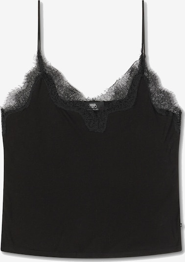 Le Temps Des Cerises Top 'Egge' in XS in Black, Item view
