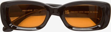 Pull&Bear Sunglasses in Black: front