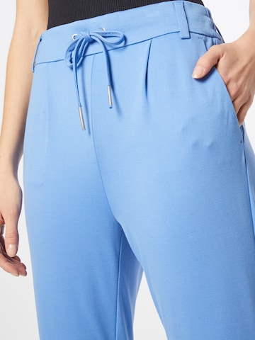 Slimfit Pantaloni con pieghe 'Poptrash' di ONLY in blu
