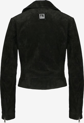 FREAKY NATION Prechodná bunda ' Lederjacke ' - Čierna: predná strana